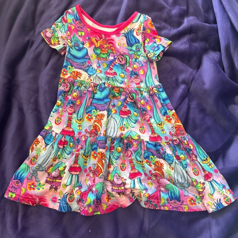 Showstoppers  “Trolls” 2T Dress VGUC